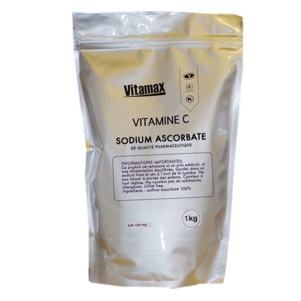 VITAMINE C SODIUM ASCORBATE (qualité pharma) - 1 Kg
